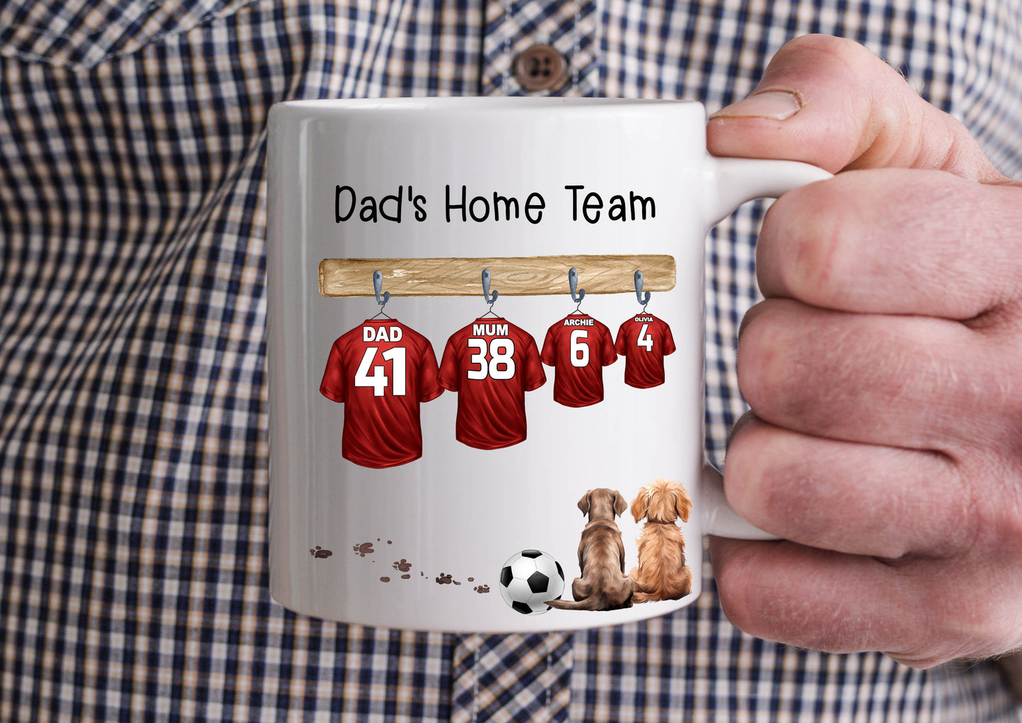 Football Family Mug