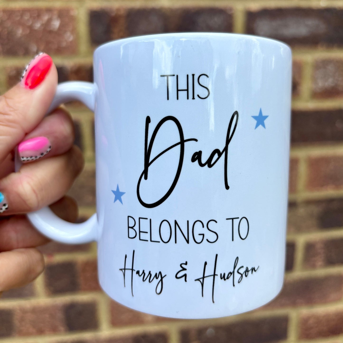 Fathers Day Mug - This daddy belongs to...